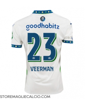 PSV Eindhoven Joey Veerman #23 Maglia Gara Terza Repliche 2024-25